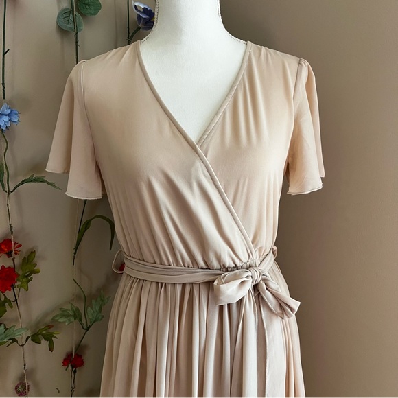 Baltic Born Kristina Maxi Dress Natural Small - Picture 4 of 11